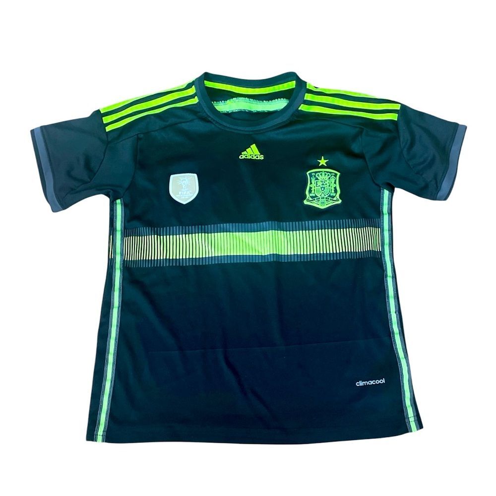 Adidas Climacool Spain FIFA World Champions 2010 Soccer Jersey Size 28 Youth #9